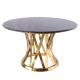 Modern simple light luxury style marble rectangular dining table set for dining room furniture table and chair