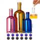 Super Flint Glass 250ml 500ml 750ml Custom Design Spirits and Liquor Bottle for Wine