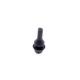 Black FKM HNBR Rubber Cap Plugs Heat Resistance Rubber Blanking Caps