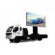 P6 Mobile LED Truck Advertising 27777 Dots / Sqm Lightweight