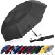 Double Canopy 210T Nylon Windproof 600g Sun Umbrella 3 Fold