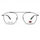 FM7115 Womens Stainless Steel Optical Metal Frames With Round Frame Shape 50-19-142