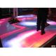 Full Color Indoor Dance Floor LED Display , LED Light Up Dance Floor Tiles