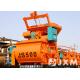 Multi - Functional Twin Shaft Mixer Batching Plant Easy Maintain