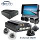 4G Wifi Gps MDVR Camera System 8CH Mobile Digital Video Recorder For Bus Truck Vehicle
