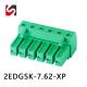 SHANYE BRAND 2EDGSK-7.62 7.62mm pitch good quality better price pluggable terminal blocks male female supplyer