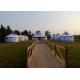 Heavy Duty All Season Mongonlian Yurt Tent 4 Layer Double PVC Coating Fabric