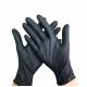 M 6g Waterproof Oilproof Black Nitrile Disposable Gloves