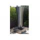 200cm Height Stainless Steel Water Feature / Stainless Steel Outdoor Fountains