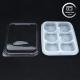 Bakery Blister Packaging Disposable Food Containers With Lids For Desserts Pastry Shops
