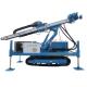 Rotary System Drilling Rig Construction , Hydraulic Crawler Drilling Machine MDL