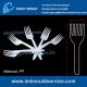 disposable plastic serving fork mould ,deserts fork mold in good delivery time