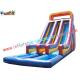 Custom SUMMER Amusement Park Outdoor Adult Water Inflatable Slide 14L x 5.5W x 7H Meter