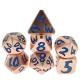 High Quality Dice Practical Polyhedral customizationDice Metal Gaming Dice Manual