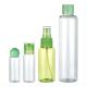 Customized 25ml 30ml 80ml 200ml PET Plastic Bottle with Fine Mist Sprayer and Plastic Caps