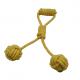 Puppy Durable Pet Toys Indestructible Two Knots Training Natural 40cm