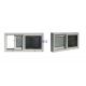 Good airtightness Aluminum Frame Sliding Windows with double glazing for Australia market