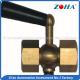 Ball Valve Pressure Gauge Spare Parts For Male Thread Connection To Pipe