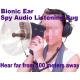 Bionic Ear Remote Sound Recorder 100 meters headphone Spy Audio Listening Amplifier Bug