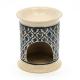 Wholesale ceramic burner aroma essential crystal incense burne weight loss capsules porcelain tealight candle diffuser