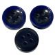 Two Layers Dark Blue Fancy Resin Buttons In 17L Use On Shirt Sewing