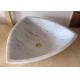 Arabescato White Marble Basin / Bathroom Wash Sink Wood Vein Marble Basin