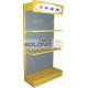 Metal Supermarket Display Racks Gondola Storage Shelf System ISO9001 Certification