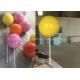 Round Shape Large Fiberglass Statues Lollipop Dimension Timely Delivery