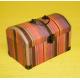 Cardboard Luggage / Suitcase Box with Metal Lock and Handle for Storing Children's Toys