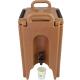 Brown LLDPE PU Insulated Liquid Dispenser 10kg With 20L Capacity