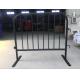 8 Bar Crowd Control Barriers For Belgium 35 mm pipes with a 1.50mm thick finished by fully hot dipped galvanized