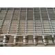 Pan Cake Baking Woven Eye Link Mesh Conveyor Belt With 316 Stainless Steel