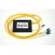 ABS 1 x 4 LC UPC SM Fiber Optic PLC Splitter G657A1 2.0mm LSZH Fiber Cable