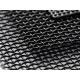 Metal Fly Stainless Steel Security Screen Window Wire Mesh Plain Weave Black Color