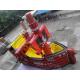 CE / UI Blower Red Inflatable Bouncy Castles With Slides For Hire