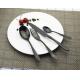Newto NC560 ORI black flatware/dinnerware/colorful cutlery/tableware