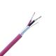 BS6387 2 Core 2x1.5mm2 PVC Shielded Fire Resistant Twisted Pair Red Fire Alarm Cable