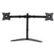 JY Twin Monitor Stand , RoHs 27 Dual Monitor And Laptop Stand