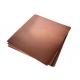 ASTM AISI Red Copper Sheet Good Processing Properties