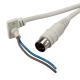 RoHS Approved Male 4PIN To 2PIN DIN Connector Cable