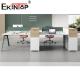 White Green Modular Office Work Station For Commercial Furniture