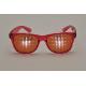 Orange Plastic Diffraction Glasses Use Amber Grating Film Sheets