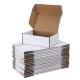 Recycled Materials Custom Logo Black White Carton Mailing Boxes for Luxury Shipping