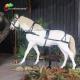 Ridable Simulated Running Horse Realistic Animatronic Animals For Amusement Exhibition