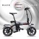 Portable Concise Mini 14 Inch Electric Bike Wear Resistant Plastic Pedal