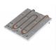 0.4mm 350*230mm Thermal Cold Plate Heat Sink Aluminum Material