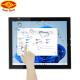 17 Inch Touch Screen Monitor Waterproof Shock Resistant Fingerprint Proof