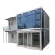 Detachable Prefab Granny Flat Container House 40 ft 20 ft Home Cabin on Wheels Steel