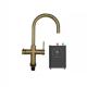 Hot and Cold Brush Gold 3 in 1 Home Boiling Chilling Water Tap with Filtration System