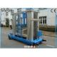 Reliable Blue Hydraulic Aerial Work Platform 22 M Height For Business Decoration